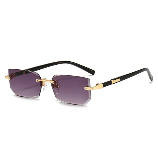 Rimless sunglasses
